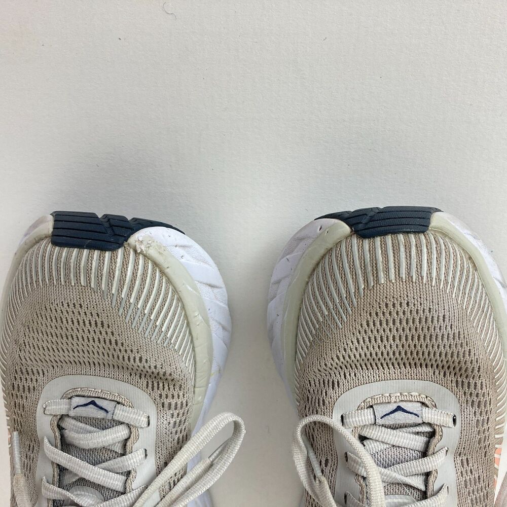 Hoka Bondi 7 Womens Running Shoes Size 6.5 M Tan Sneakers Tennis Shoes Cushioned - Picture 7 of 11